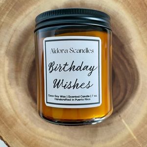 Birthday Wishes | CocoSoy Wax Blend | Scented Candle | Vegan | Natural | Clean